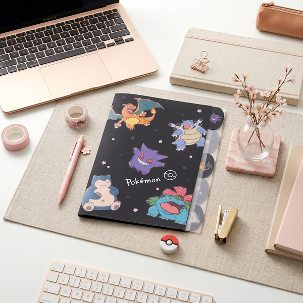 Pokemon A4 Folder With Dividers - Limited Edition - Midnight Sakura