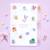 Pokemon A4 Folder With Dividers - Limited Edition - Petal Scatter