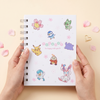 Pokémon A6 Spiral Notebook - Limited Edition - Petal Scatter