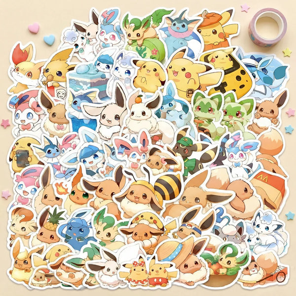 Pokémon Chibi Stickers