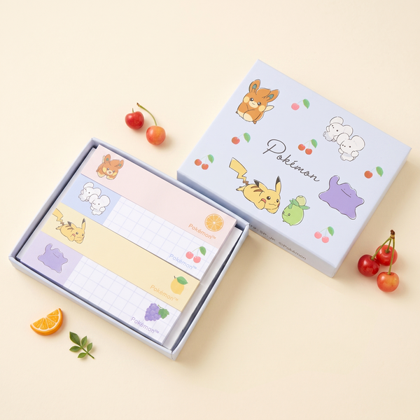 Pokémon Hako Fusen Sticky Notes - Limited Edition - Blue