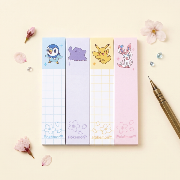 Pokémon Hako Fusen Sticky Notes - Limited Edition - Petal Scatter