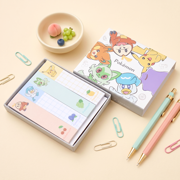 Pokémon Hako Fusen Sticky Notes - Limited Edition - White