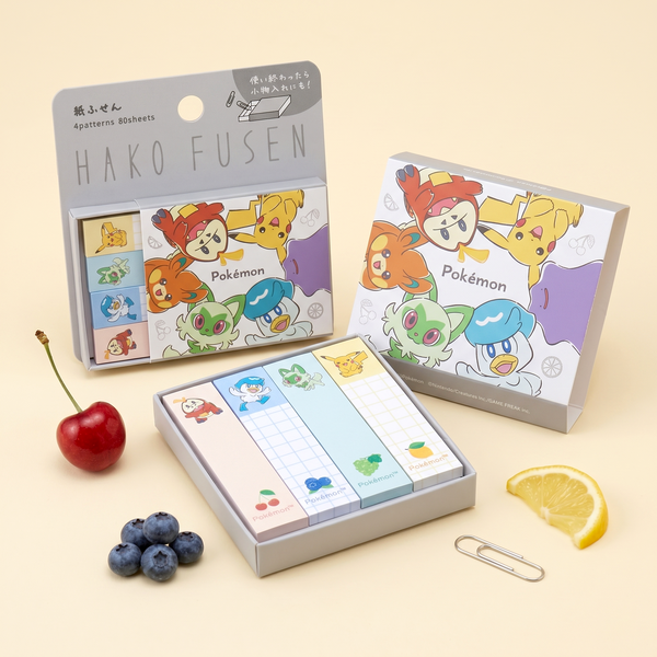 Pokémon Hako Fusen Sticky Notes - Limited Edition - White
