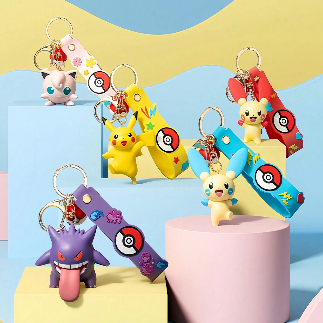 Pokémon Legendary Charm Keychain - Limited Collector’s Edition – Kawaii ...