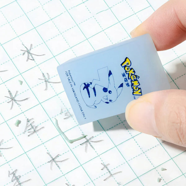 Pokemon Mechanical Pencil Set - Pencil + Refills + Eraser