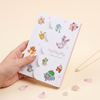 Pokemon Large Memo Pad With Die-Cut Cover - Limited Edition - Petal Scatter