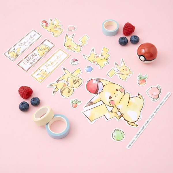 Pokemon Pikachu Number 025 Stickers