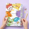 Pokemon Pocket Monsters A4 Folder With Dividers - Limited Edition - White