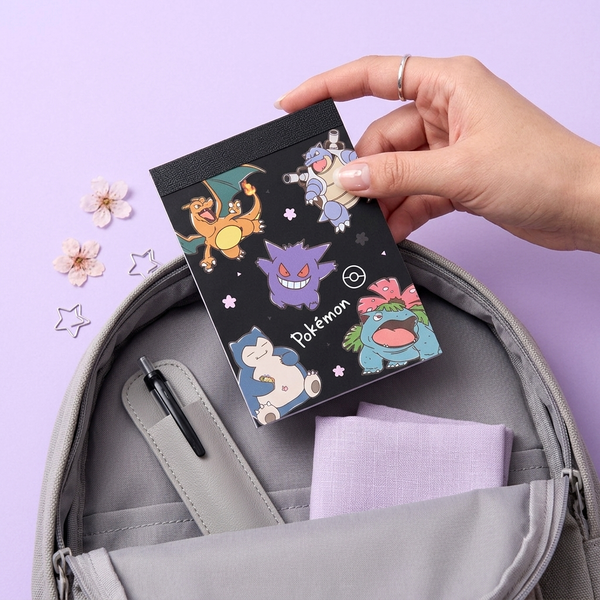 Pokémon Sakura Bloom Memo Pad - Limited Edition - Midnight Sakura