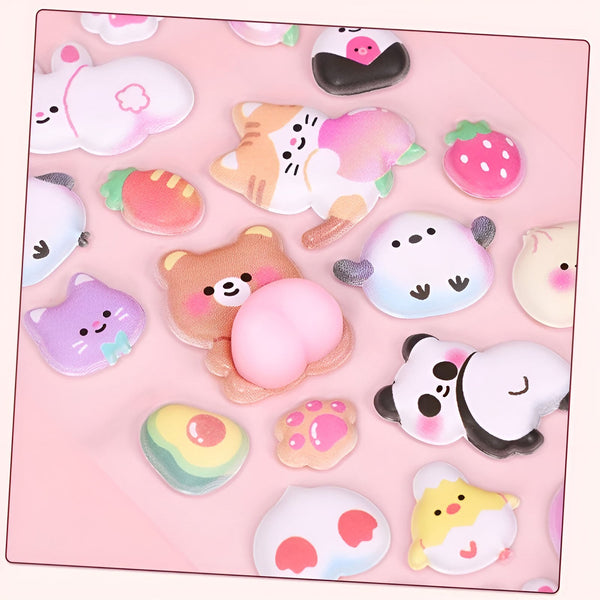 Q-Lia Mochi Mochi Puffy Stickers - Squishy Edition