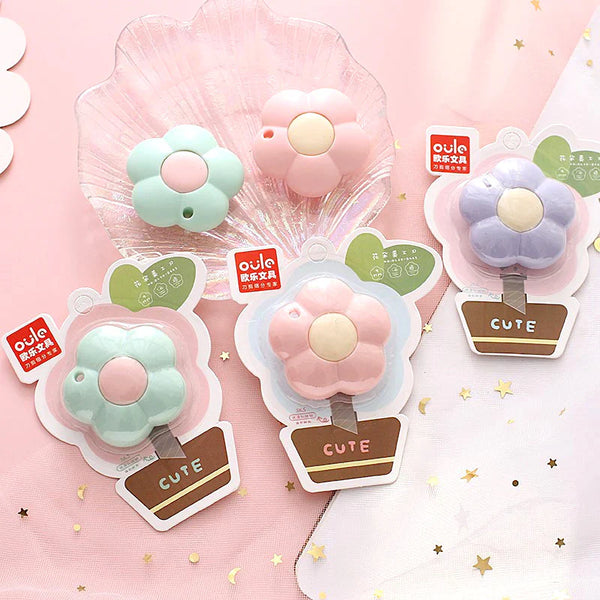 Retro Flower Paper Cutter