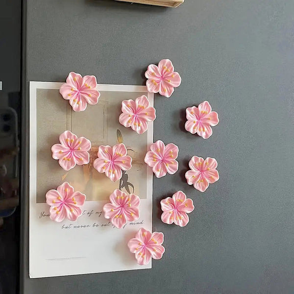 Sakura Bloom Magnets - Set of 12