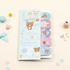 San-x Rilakkuma Index Sticky Notes - Happy Day