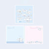 Sanrio 3 Design Memo Pad + Sticker Sheet
