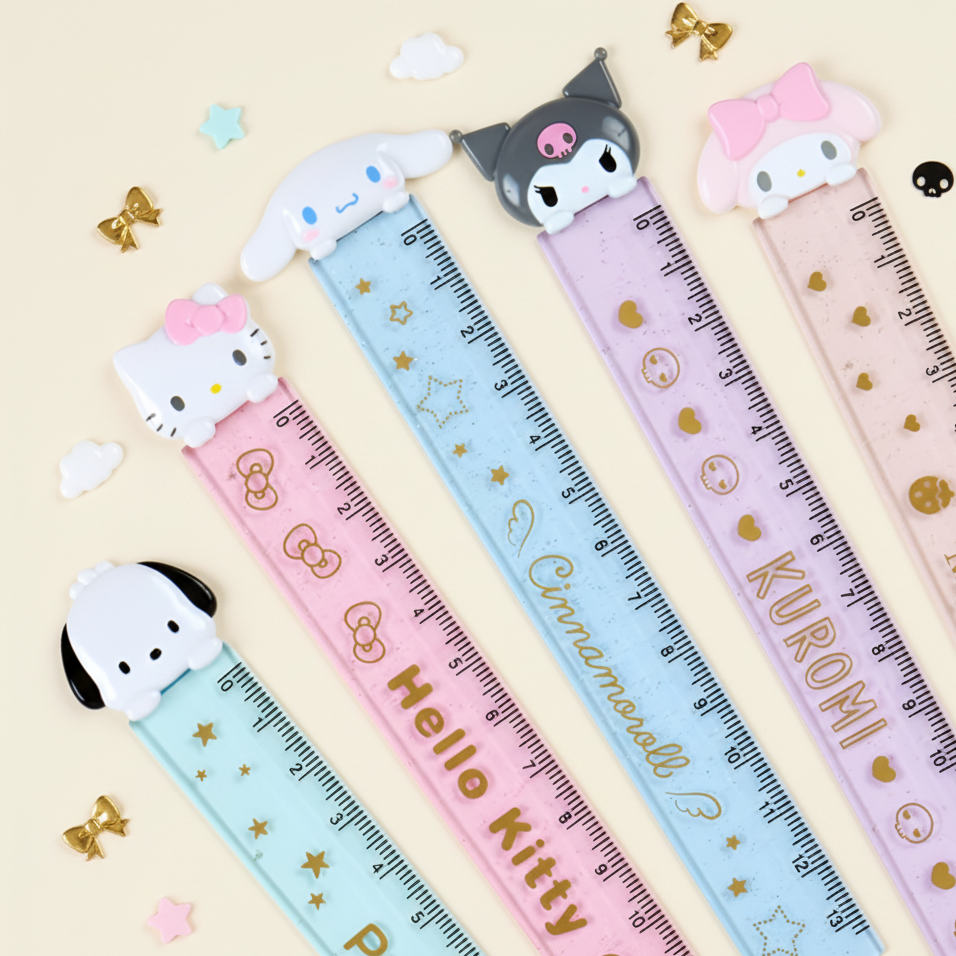 Sanrio Character Ruler – Kawaii Stationery Shop