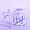 Sanrio Characters 3-in-1 Fast Charging Cable - NEW Version