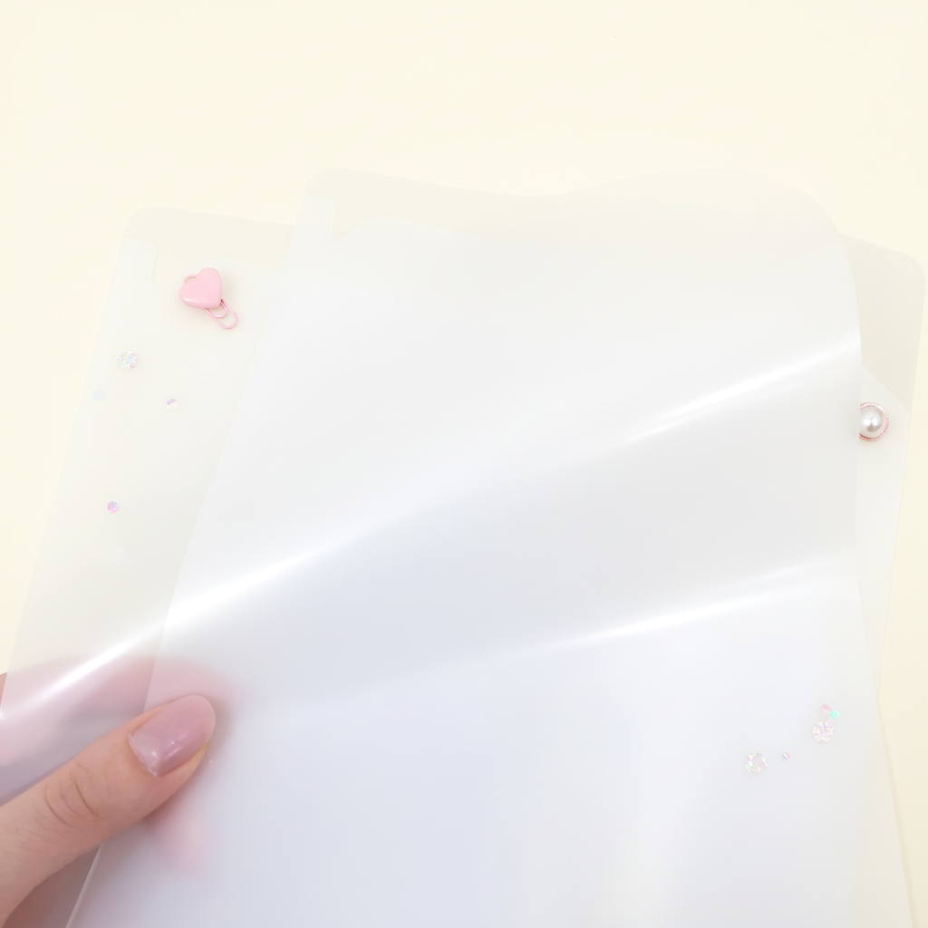 Sanrio Characters A4 Clear Book - Mini Hearts – Kawaii Stationery Shop