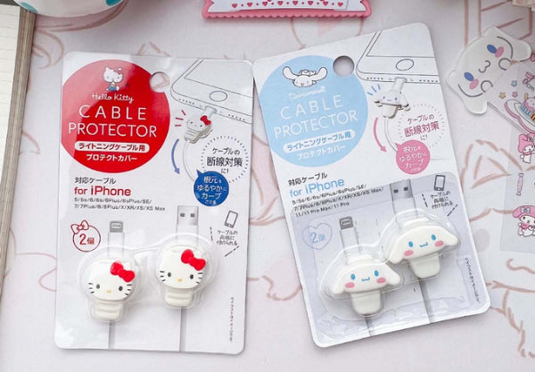 Sanrio Characters Cable Protector - Set of 2