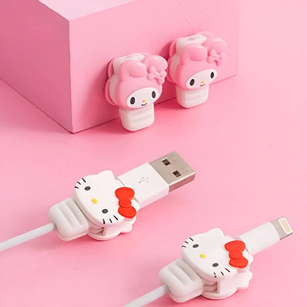 Sanrio Characters Cable Protector - Set of 2