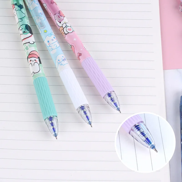 Sanrio Characters Erasable Gel Pen Set