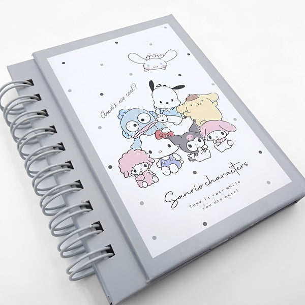 Sanrio Characters Hardcover Spiral Notebook - Aren't We Cool?