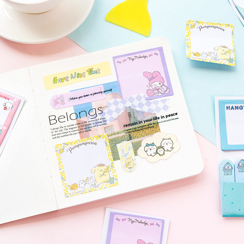 Sanrio Characters Large Sticky Notes Set - Sweet Life – Kawaii ...