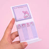 Sanrio Characters Large Sticky Notes Set - Sweet Life