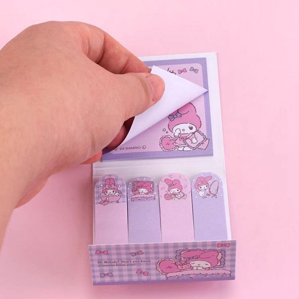 Sanrio Characters Large Sticky Notes Set - Sweet Life