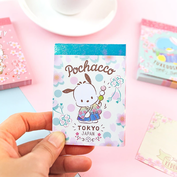 Sanrio Characters Memo Pad - Sakura Hana