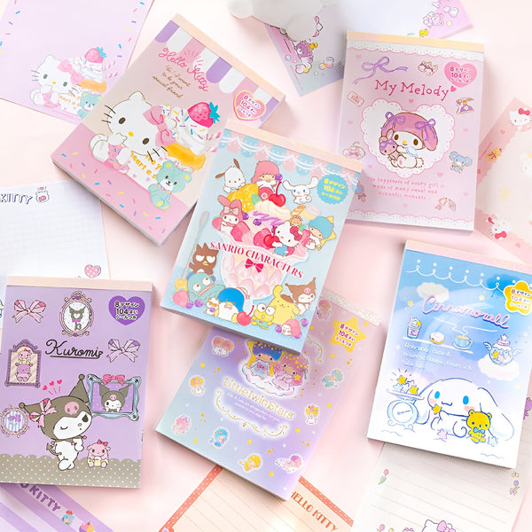 Sanrio Characters Memo Pads - Large