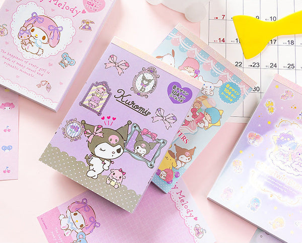 Sanrio Characters Memo Pads - Large
