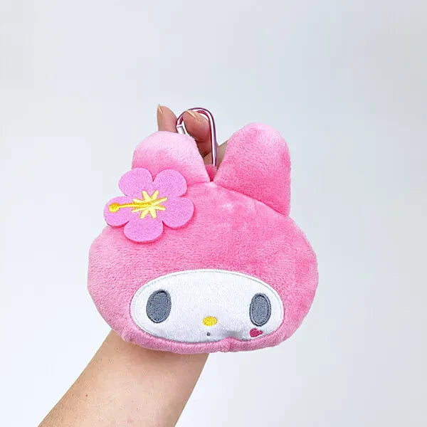 Sanrio Characters Mini Plush Clip-On Pouch