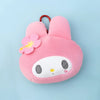 Sanrio Characters Mini Plush Clip-On Pouch