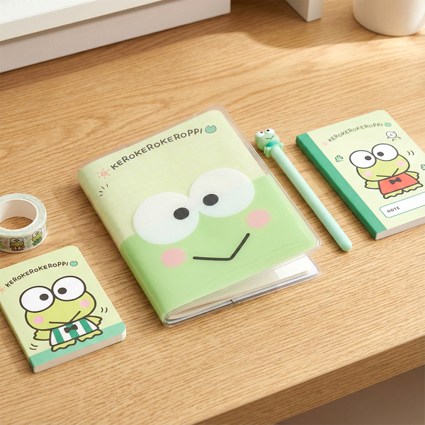 Sanrio Characters Passport Cover - Keroppi