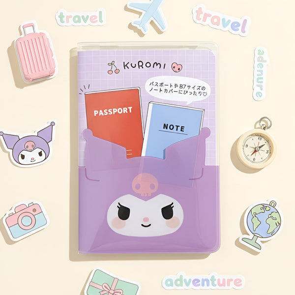 Sanrio Characters Passport Cover - Kuromi
