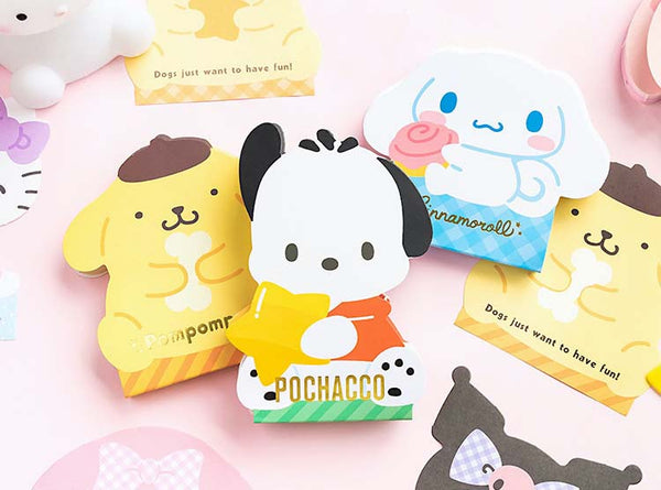 Sanrio Characters Shaped Memo Pad