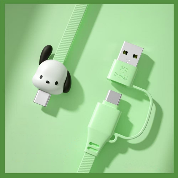 Sanrio Characters Type-C & USB Fast Charging Cable