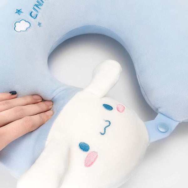 Sanrio Cinnamoroll Memory Foam U-Shaped Travel Pillow