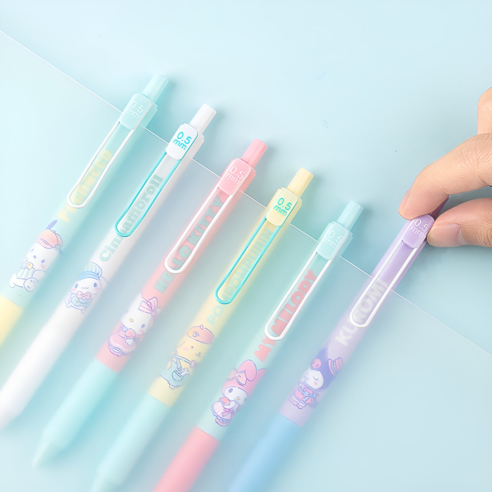 Sanrio Color Pop Gel Pens - Set of 3 – Kawaii Stationery Shop
