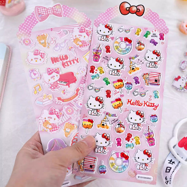 Sanrio Hello Kitty Puffy Stickers