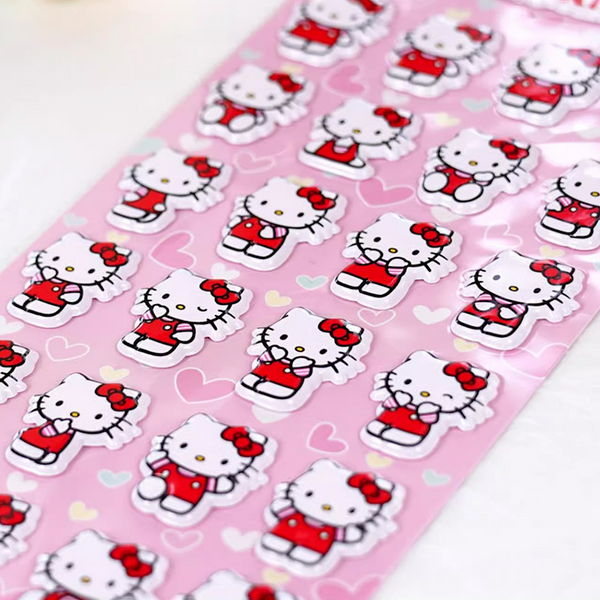 Sanrio Hello Kitty Puffy Stickers