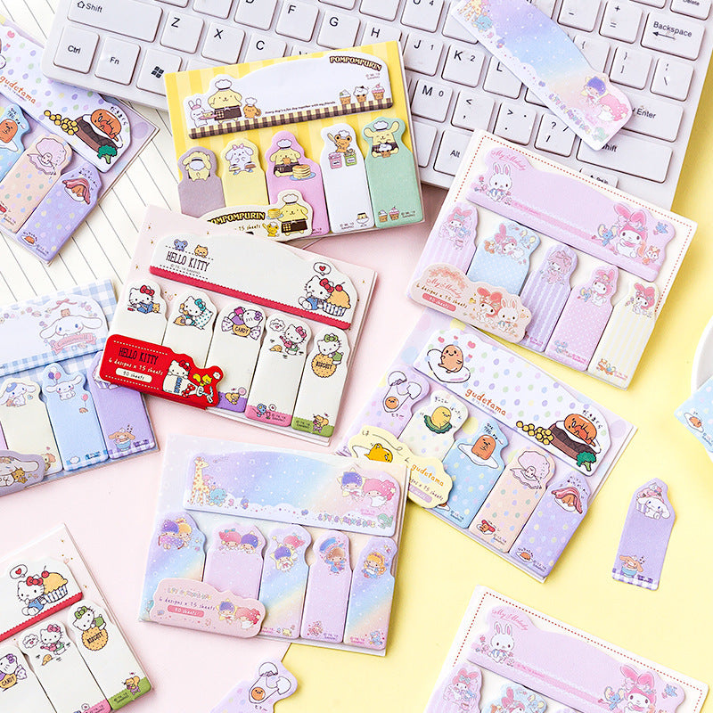 Sanrio Index Sticky Notes – Kawaii Stationery Shop