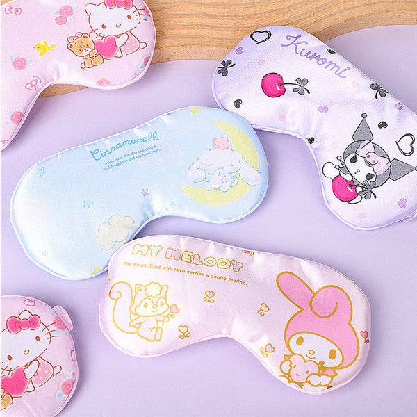 Sanrio Kawaii Bedtime Silk Eye Mask