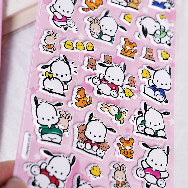 Sanrio Pochacco Puffy Stickers