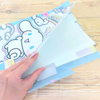 Sanrio Retro Pop Y2K Clear Folder With Dividers - Cinnamoroll
