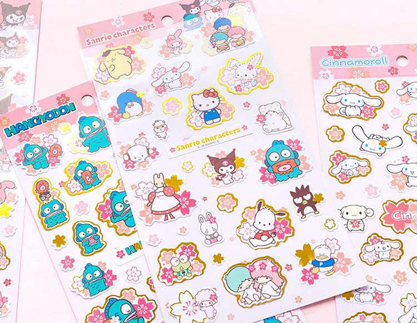 Sanrio Character Stickers - Sakura