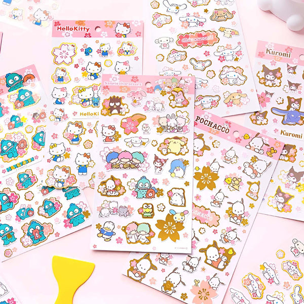 Sanrio Character Stickers - Sakura