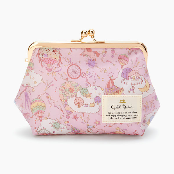 Sanrio x Liberty Fabrics Kiss-Lock Floral Frame Pouch - Limited Edition