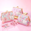 Sanrio x Liberty Fabrics Kiss-Lock Floral Frame Pouch - Limited Edition